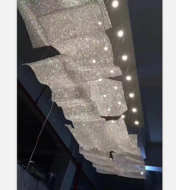 飘带水晶灯